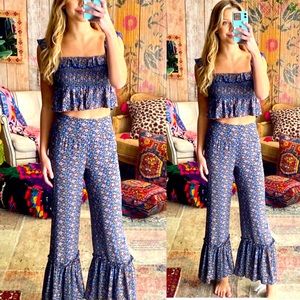 Natural Life Megan Top/Pant Set NWT